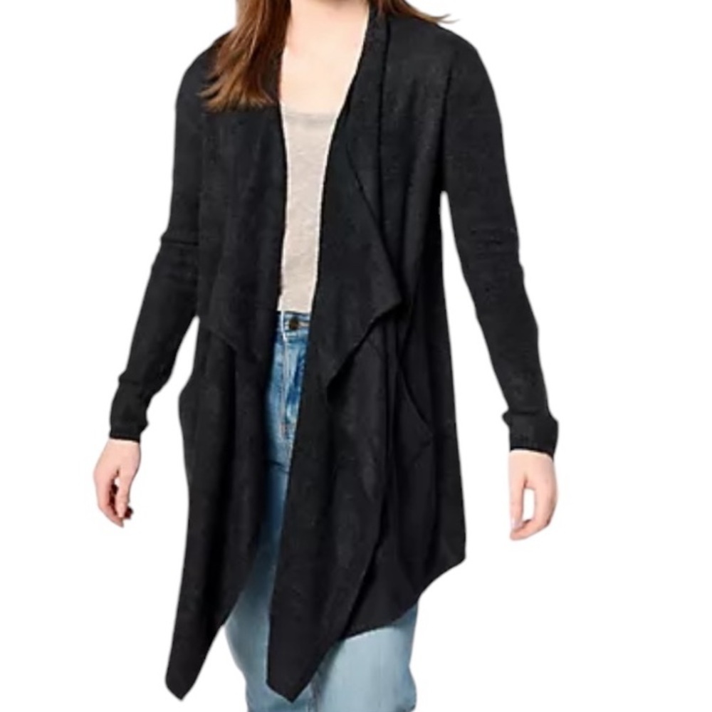 Barefoot Dreams CozyChic Lite Island Wrap in Black Size L/XL